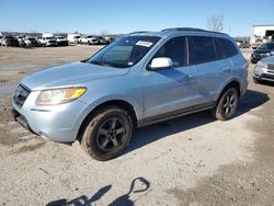 Salvage cars for sale from Copart Kansas City, KS: 2007 Hyundai Santa FE GLS