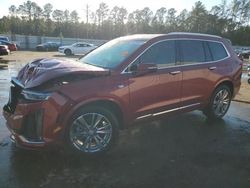 Salvage cars for sale at Harleyville, SC auction: 2024 Cadillac XT6 Premium Luxury