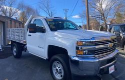 Salvage trucks for sale at Exeter, RI auction: 2017 Chevrolet Silverado K2500 Heavy Duty