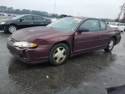 Chevrolet Montecarlo salvage cars for sale: 2004 Chevrolet Monte Carlo SS