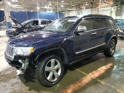 Jeep Vehiculos salvage en venta: 2012 Jeep Grand Cherokee Overland