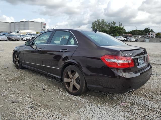 2011 Mercedes-Benz E 550 4matic