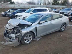 Chevrolet salvage cars for sale: 2018 Chevrolet Malibu LT