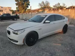 BMW 5 Series Vehiculos salvage en venta: 2013 BMW 535 IGT