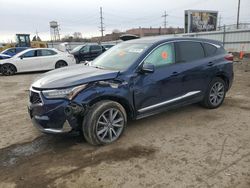 Salvage cars for sale at Dyer, IN auction: 2020 Acura RDX Technology