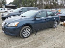 Salvage cars for sale at Seaford, DE auction: 2014 Nissan Sentra S