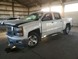 Chevrolet salvage cars for sale: 2014 Chevrolet Silverado C1500 LTZ