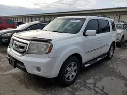 Salvage cars for sale at Louisville, KY auction: 2010 Honda Pilot Touring