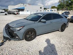 Salvage cars for sale at Opa Locka, FL auction: 2023 Hyundai Elantra SEL