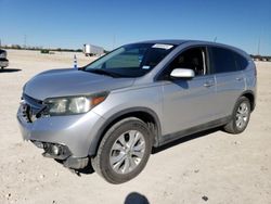 Salvage cars for sale from Copart New Braunfels, TX: 2013 Honda CR-V EX