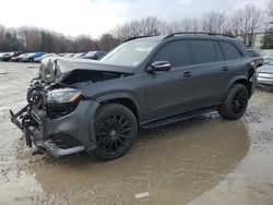 Salvage cars for sale at North Billerica, MA auction: 2021 Mercedes-Benz GLS 580 4matic