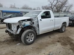 Salvage cars for sale at Wichita, KS auction: 2021 Chevrolet Silverado C1500