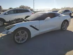 Salvage cars for sale from Copart Orlando, FL: 2016 Chevrolet Corvette Stingray 1LT