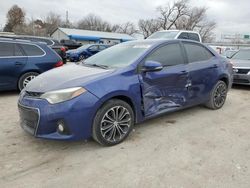 Salvage cars for sale at Wichita, KS auction: 2014 Toyota Corolla L