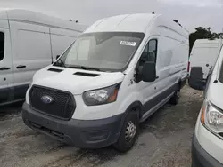 Salvage trucks for sale at Jacksonville, FL auction: 2022 Ford Transit T-250