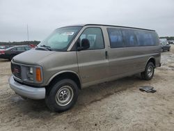 Salvage trucks for sale at Jacksonville, FL auction: 2002 GMC Savana G3500