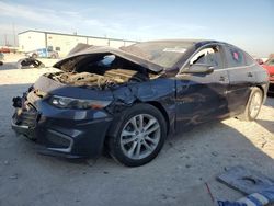 Salvage cars for sale from Copart Haslet, TX: 2017 Chevrolet Malibu LT