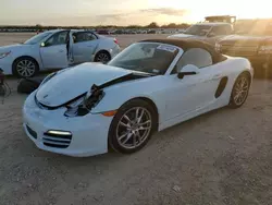 Salvage cars for sale at San Antonio, TX auction: 2013 Porsche Boxster