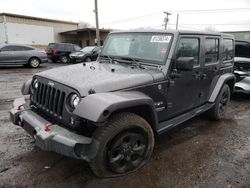 Jeep salvage cars for sale: 2017 Jeep Wrangler Unlimited Sahara