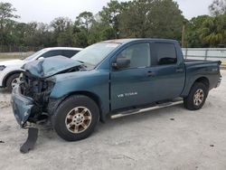 Salvage cars for sale at Fort Pierce, FL auction: 2006 Nissan Titan XE