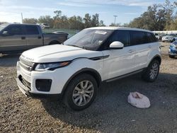 Salvage cars for sale at Riverview, FL auction: 2019 Land Rover Range Rover Evoque SE