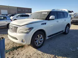 Salvage cars for sale at Kansas City, KS auction: 2012 Infiniti QX56