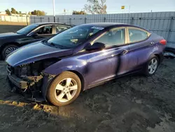 Salvage cars for sale at American Canyon, CA auction: 2012 Hyundai Elantra GLS