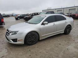 Salvage cars for sale from Copart Kansas City, KS: 2012 Ford Fusion Sport