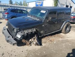 Jeep Wrangler Unlimited Sport salvage cars for sale: 2020 Jeep Wrangler Unlimited Sport