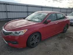 Salvage cars for sale from Copart Fredericksburg, VA: 2016 Honda Accord Sport