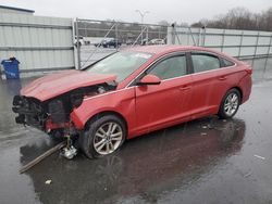 Salvage cars for sale at Assonet, MA auction: 2017 Hyundai Sonata SE