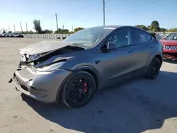 Tesla Vehiculos salvage en venta: 2020 Tesla Model Y