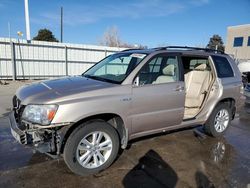 2007 Toyota Highlander Hybrid en venta en Littleton, CO