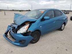 Salvage cars for sale at auction: 2017 Mitsubishi Mirage G4 ES