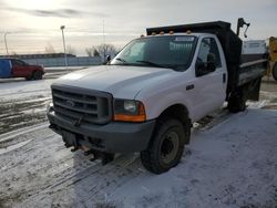 Salvage cars for sale from Copart Chicago: 2000 Ford F350 SRW Super Duty