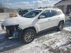 Jeep salvage cars for sale: 2021 Jeep Cherokee Latitude LUX