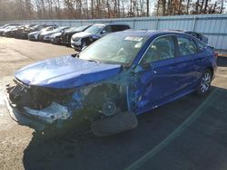 Salvage cars for sale from Copart Glassboro, NJ: 2022 Honda Civic LX