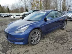 Vehiculos salvage en venta de Copart Portland, OR: 2022 Tesla Model 3