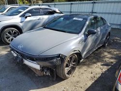 Salvage cars for sale at Savannah, GA auction: 2024 Hyundai Sonata N Line