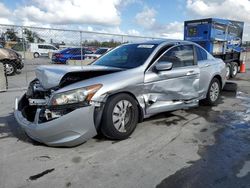 Salvage cars for sale at Orlando, FL auction: 2009 Honda Accord LX