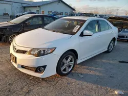 Salvage cars for sale at Pekin, IL auction: 2012 Toyota Camry Base