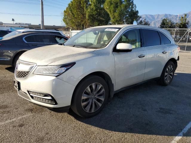 2016 Acura MDX Technology