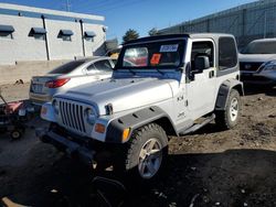 Salvage cars for sale at Albuquerque, NM auction: 2005 Jeep Wrangler X