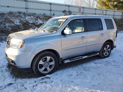 Salvage cars for sale at Davison, MI auction: 2012 Honda Pilot EXL