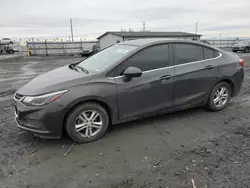 Salvage cars for sale at Airway Heights, WA auction: 2017 Chevrolet Cruze LT