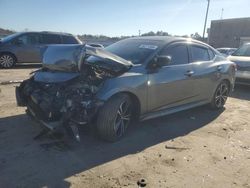 Salvage cars for sale at Fredericksburg, VA auction: 2022 Nissan Sentra SR