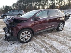 Ford salvage cars for sale: 2019 Ford Edge Titanium