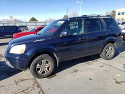 Salvage cars for sale at Littleton, CO auction: 2004 Honda Pilot EXL