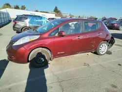 2016 Nissan Leaf S en venta en Vallejo, CA