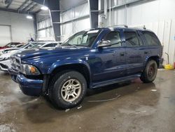 Salvage cars for sale from Copart Ham Lake, MN: 2003 Dodge Durango SLT